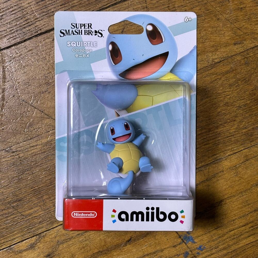 Nintendo Amiibo - Squirtle (Pokemon) - Super Smash Bros. NEW